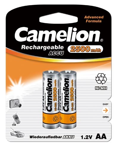 THOMSON Pack 2x piles rechargeables HR06 AA 2500 mAh 