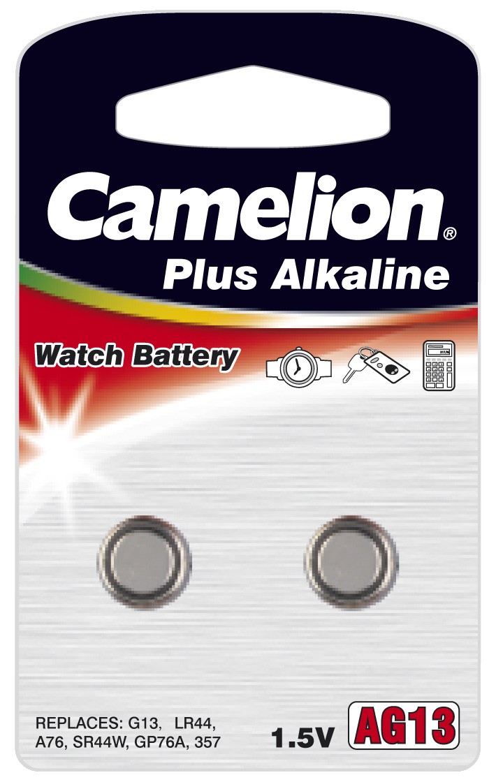 Piles Boutons Alcalines par 2
