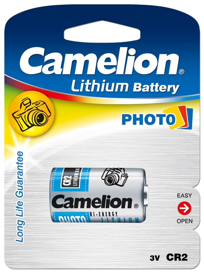 Camelion CR2 3 Volt pile photo au lithium 850 mAh