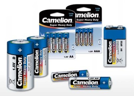 Piles Zinc carbone bleues