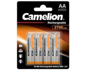 Camelion accus rechargeables 2700 mah BP4 nimh