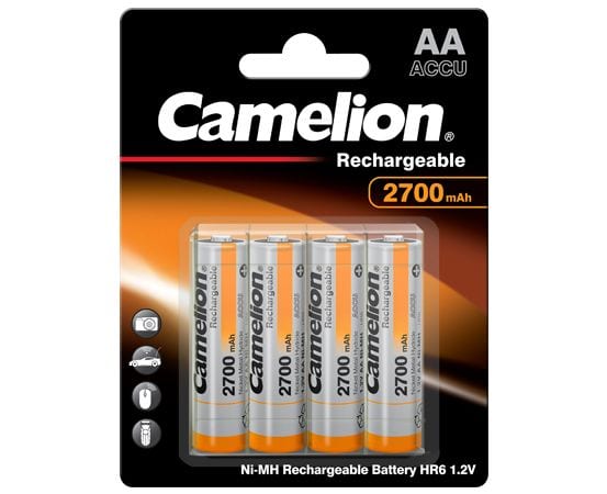 Camelion accus rechargeables 2700 mah BP4 nimh