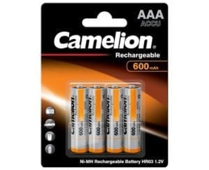 accus camelion 600mah aaa hr03