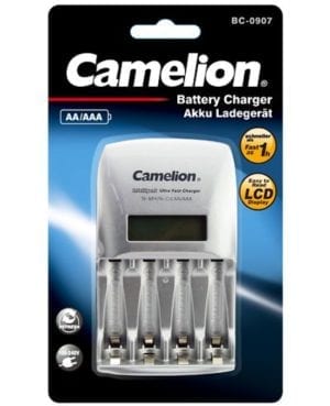 Camelion chargeur d'accumulateur BC907