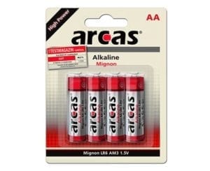 Arcas AA pile alacaline LR06