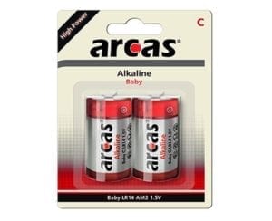 Arcas LR14 pile alcaline C