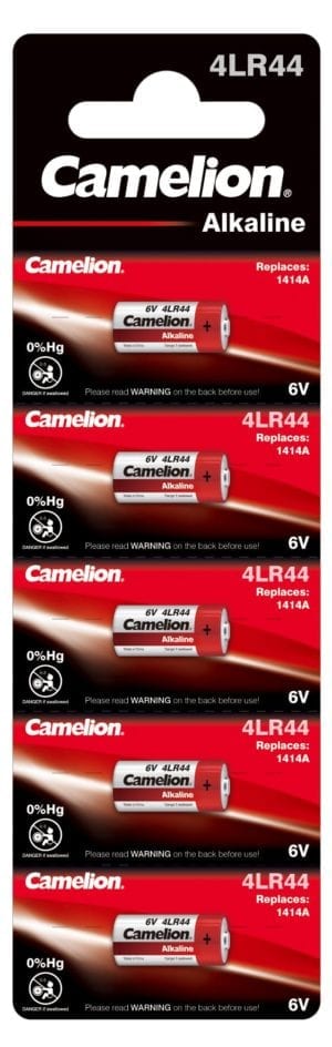 4LR44 1414A CAMELION PILES ALCALINES