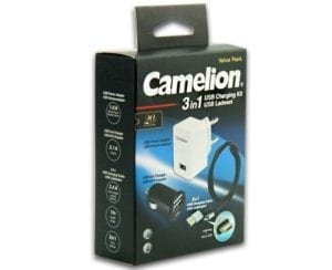 Kit (3en 1) de recharge Camelion AD568, AD811 & CDC015