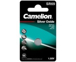 piles bouton oxyde d'argent camelion SR69