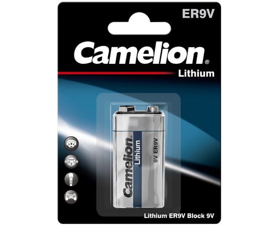 Blister 1 pile Lithium 9V ER9V Camelion