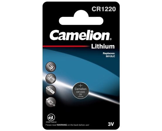 Blister 1 pile CR1220 3V Lithium Camelion